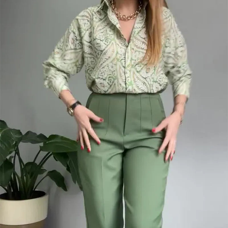 Conjunto Camel | 2 Piezas - (Estilo Europeo)