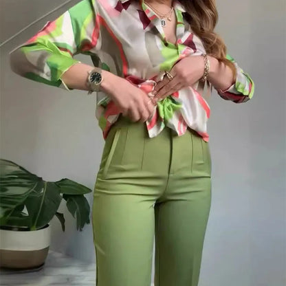 Conjunto Camel | 2 Piezas - (Estilo Europeo)