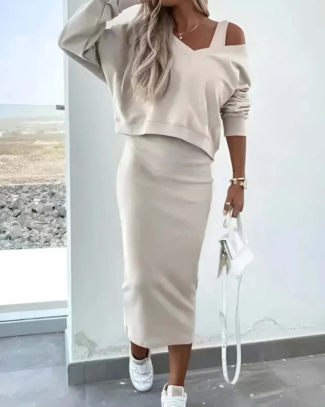 Conjunto Sophia | 2 Peças - Linho Premium