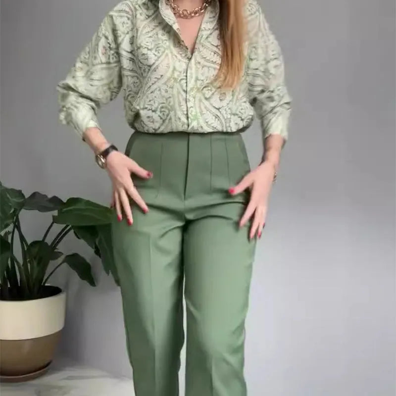 Conjunto Camel | 2 Piezas - (Estilo Europeo)