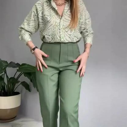 Conjunto Camel | 2 Piezas - (Estilo Europeo)