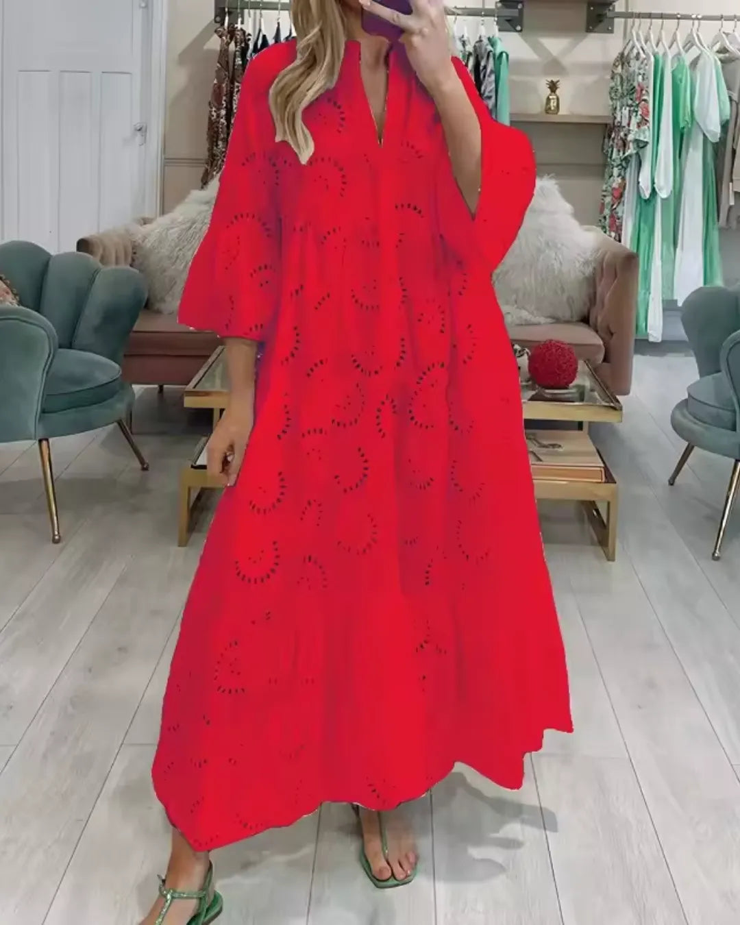 Vestido Bordado Esther
