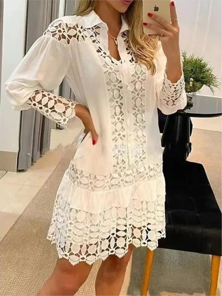 Vestido Feminino Yasmin de Renda