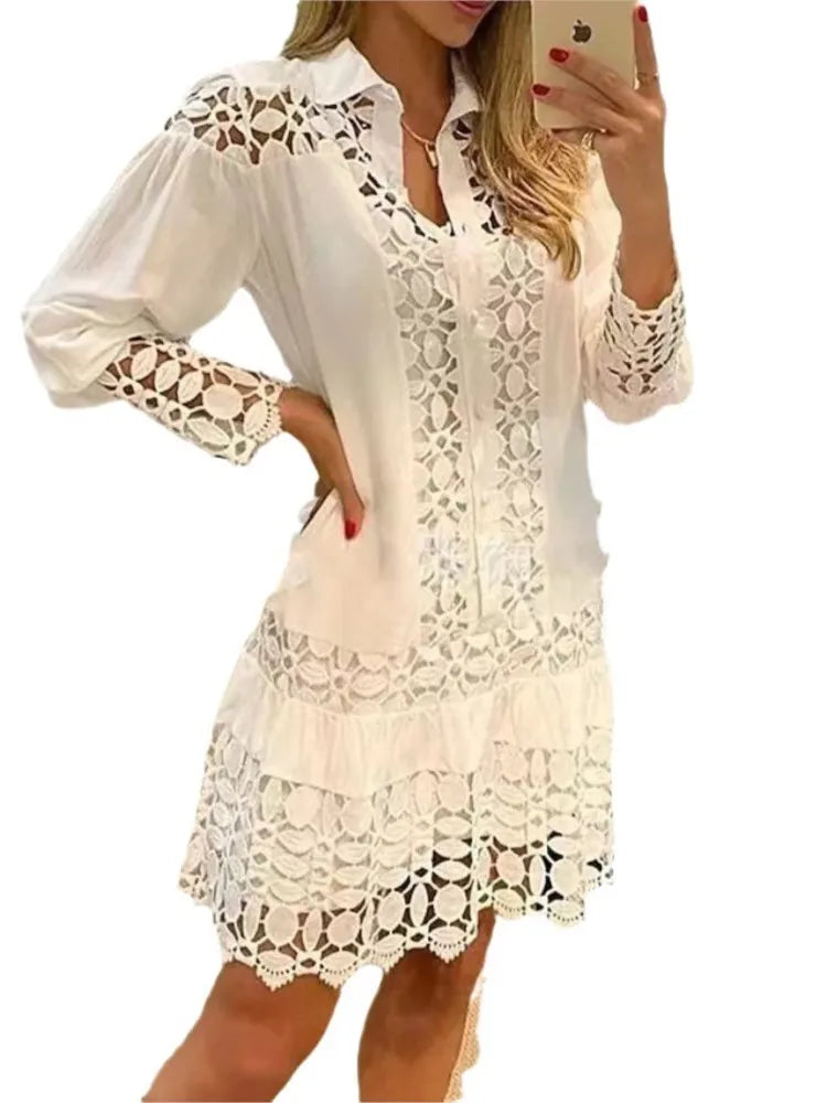Vestido Feminino Yasmin de Renda